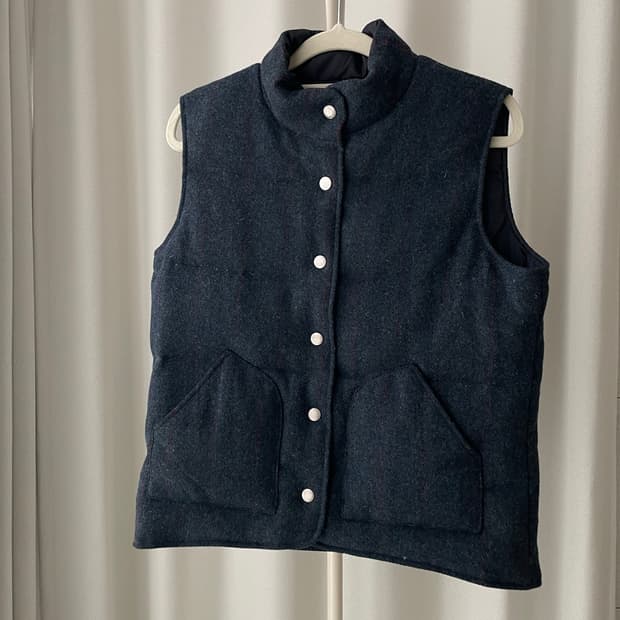 [Vintage] Beams 울 다운 베스트