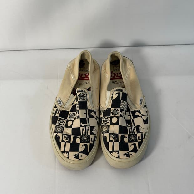 [Vans x Yusuke Hanai] 체커보드 슬립온 