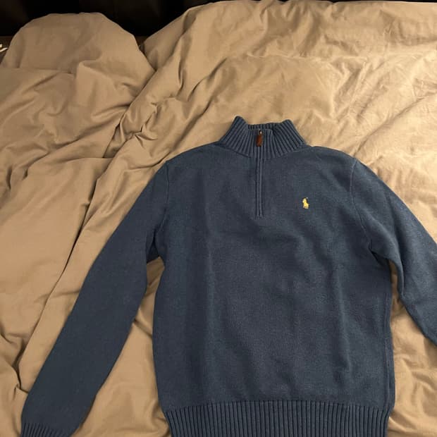 폴로 랄프로렌 하프집업니트 반집업 니트 s