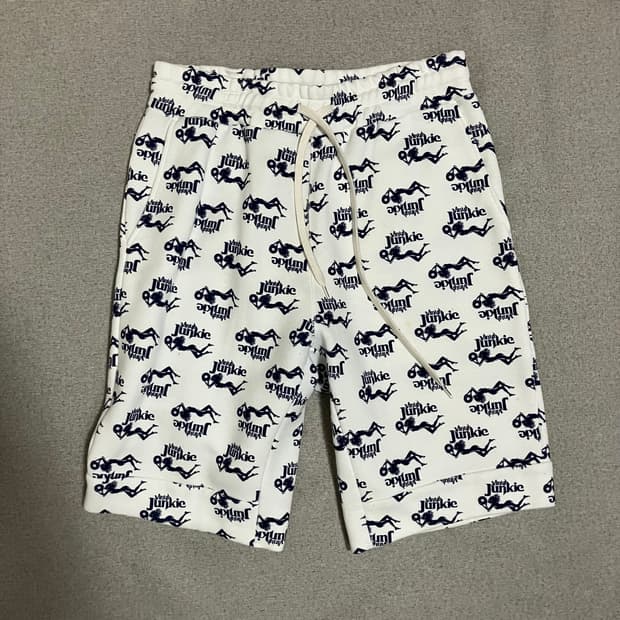 [S] 히스테릭 글래머 바이닐 히스걸 화이트 쇼츠