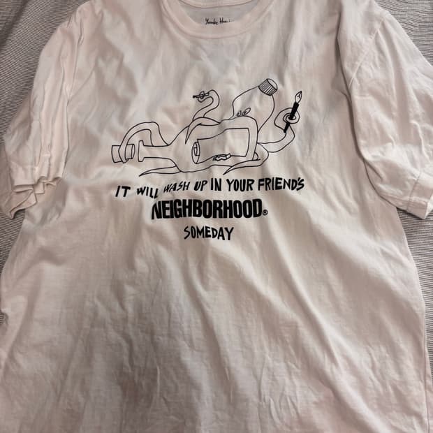 NEIGHBORHOOD ×YUSUKE HANAI콜라보 티셔츠