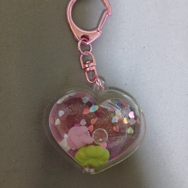 마이멜로디 워터볼 키링 팝니다