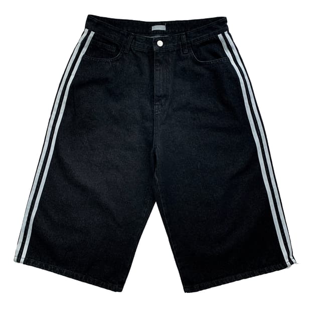 데님 버뮤다 팬츠(L사이즈)