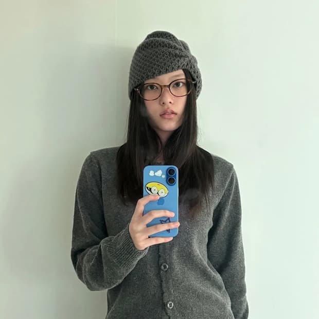 DPEW 리가드 오발 뿔테 안경 호피 선글라스 뉴진스 패션