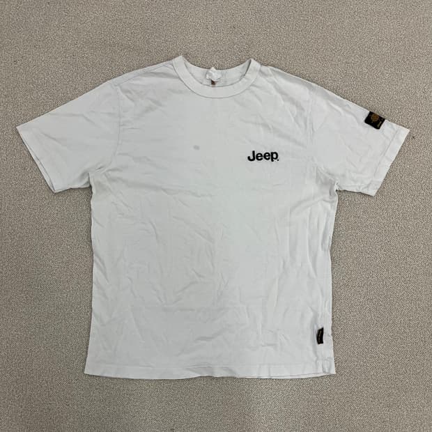 L 지프 스몰로고 반팔 티셔츠 0209M1