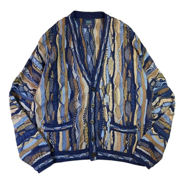 림노스 울 케이블 니트 가디건