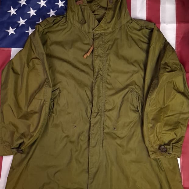 오리지날 미군 M-51 쉘파카 엑스라지 알파카 라이너