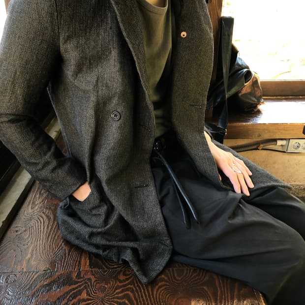 폴하든 트위드 블레이저