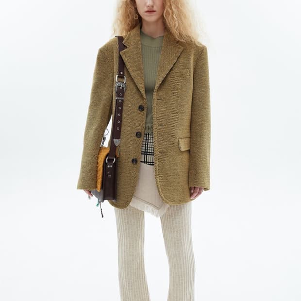 앤더슨벨 플레어 니트 팬츠 (S)