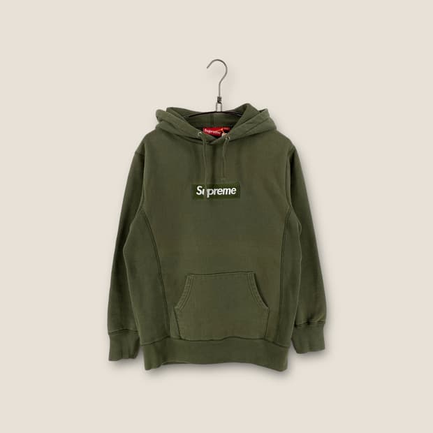 슈프림 2011 박스로고 후드티