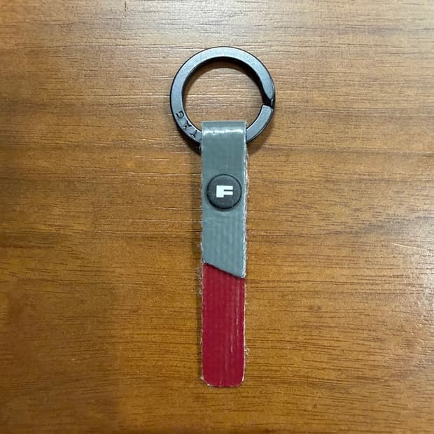프라이탁 키링 Freitag Keyring 그레이 버건디
