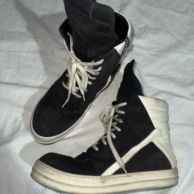 릭오웬스 23SS 스웨이드 지오바스켓