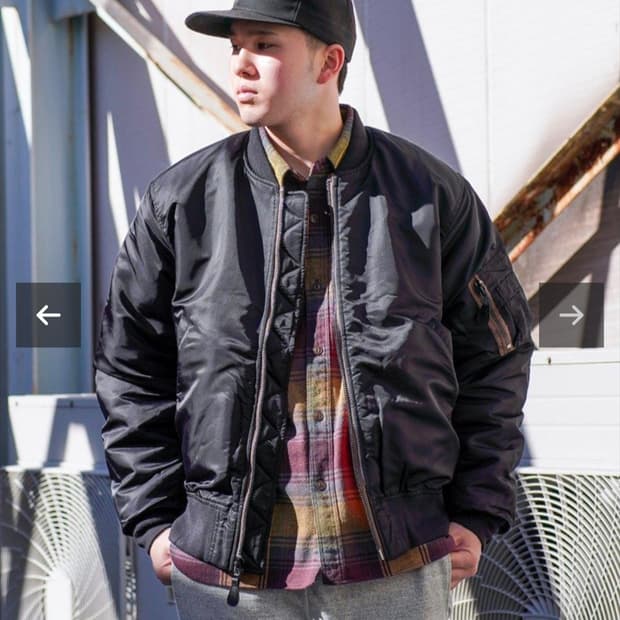 Houston Japan ma-1 jacket XXL