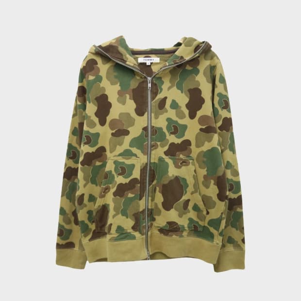 타미힐피거 카모플라쥬패턴 후드집업 61422