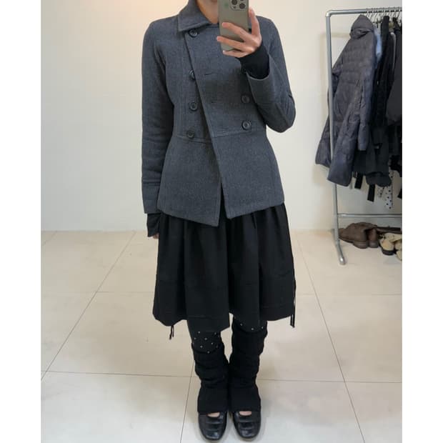 빈티지 울 혼방 자켓