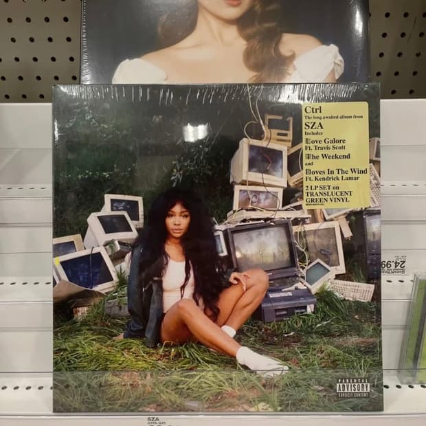 SZA - ctrl LP vinyl