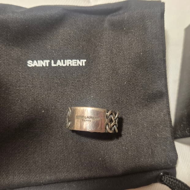Saint laurent 생로랑 체인 반지