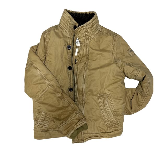 abercrombie fur jacket