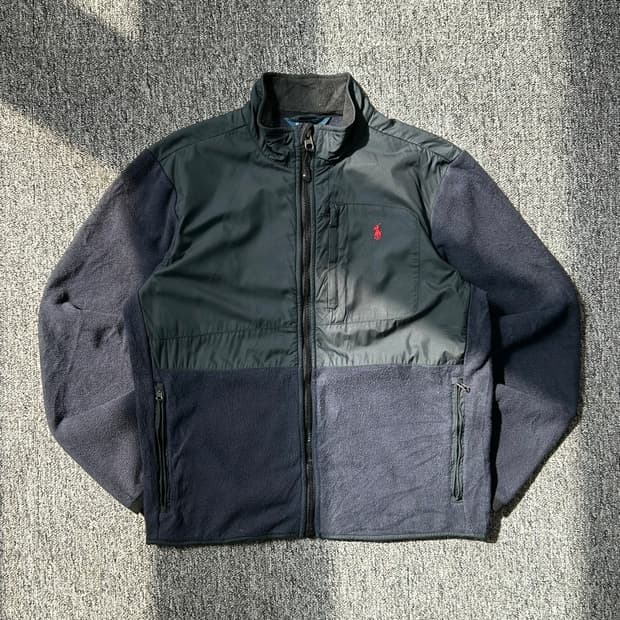 폴로 랄프로렌 네이비 플리스 자켓