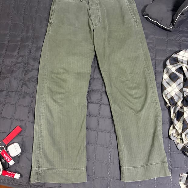 [30x30] rrl 더블알엘 헤링본 hbt 트윌 필드 팬츠