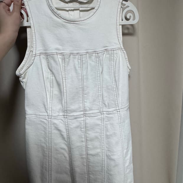 자라 아이보리 원피스