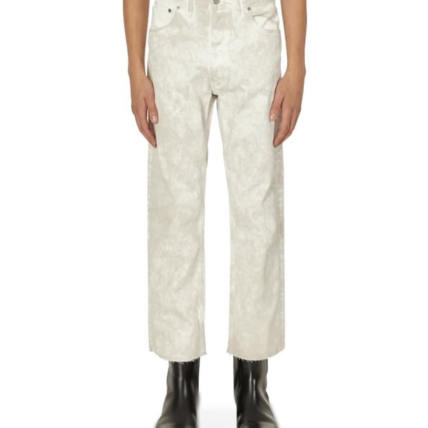 메종 마르지엘라 마블 데님 팬츠