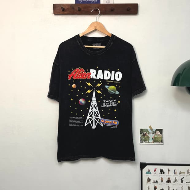 Cold Play Alien Radio T-shirt/T96