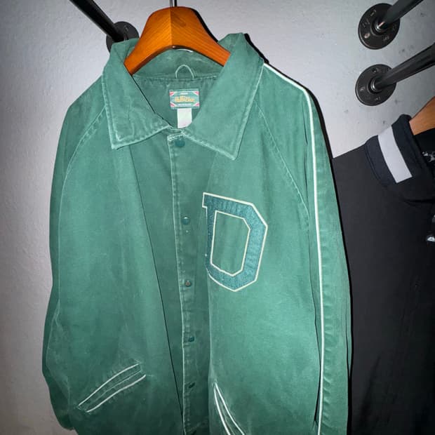 스톨앤딘 헤비 바시티자켓 