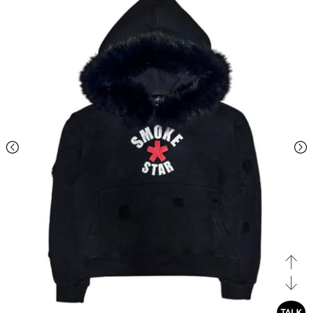 스모크어스타 후드티 2사이즈