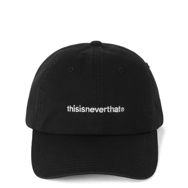디스이즈네버댓) T-Logo Cap Black