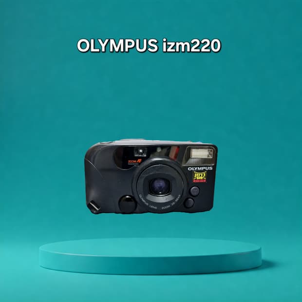 올림푸스 izm 220 줌 파노라마 필름카메라 