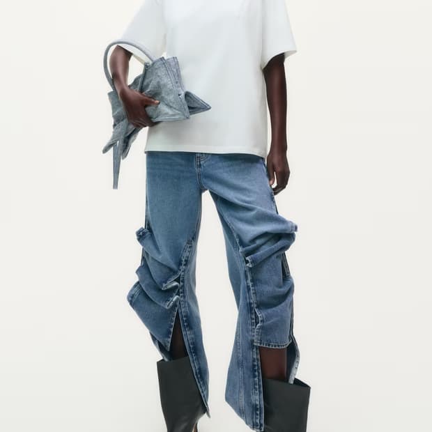 글렌마틴스 h&m 로고 티셔츠 화이트 XS 새상품