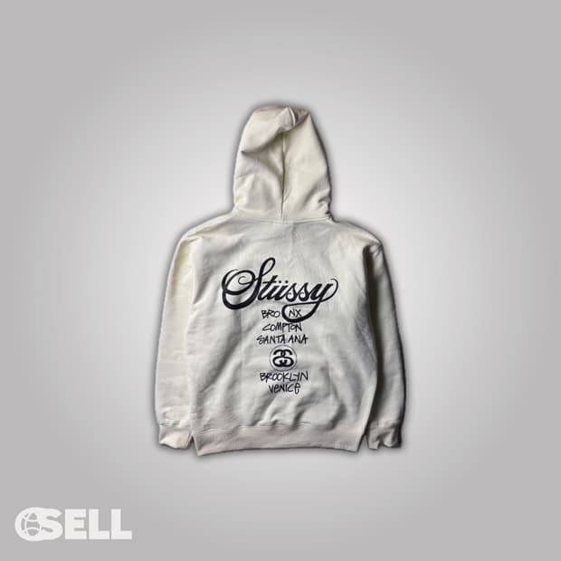 스투시 월드투어 후드티