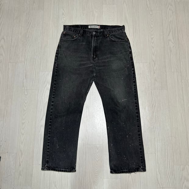 [36] levi’s 리바이스505 블랙 흑청진