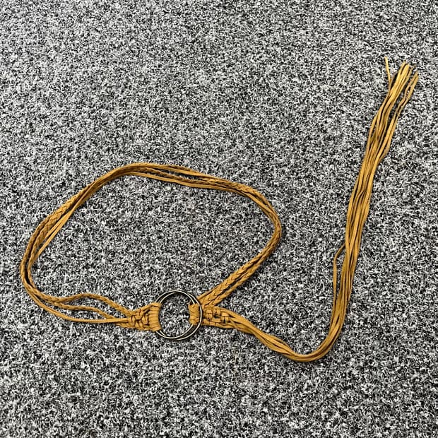 vintage leather belt women’s 