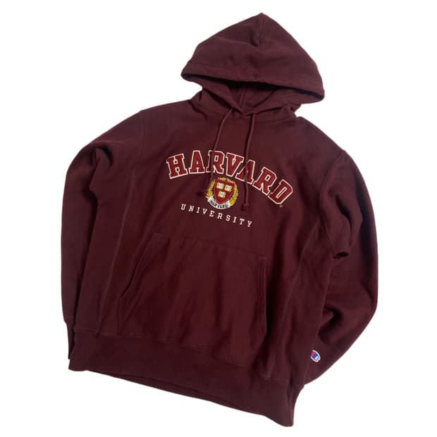 챔피온 리버스위브 하버드 후드티