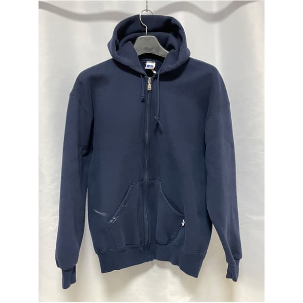 [D.O Vtg] 90s 러셀 50/50 후드 집업 네이비(XL)