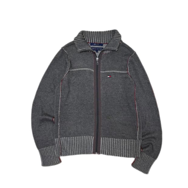 Tommy Hilfiger knit zip-up 토미 니트집업 스웨터