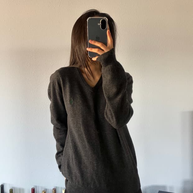 [L]폴로 랄프로렌 램스울 브이넥 니트