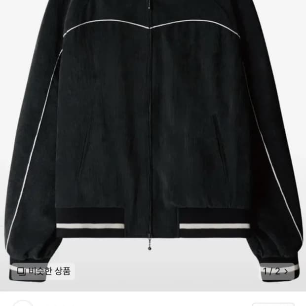 ETCE 코듀로이 래글런 자켓