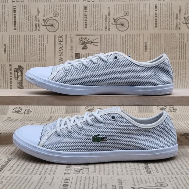 라코스테 여성스니커즈35.5 225