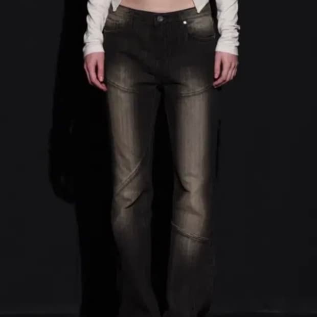 보헤미안 서울 부츠컷 데님 1사이즈