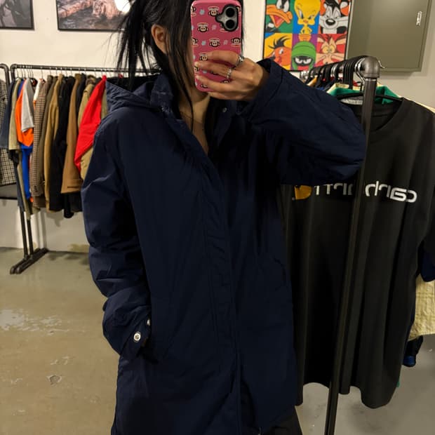 노스페이스 롱 점퍼