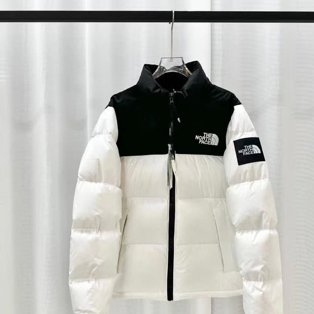 "노스페이스 화이트 라벨 노벨티 눕시 다운 자켓 블랙 캐치트렌디 노 레이