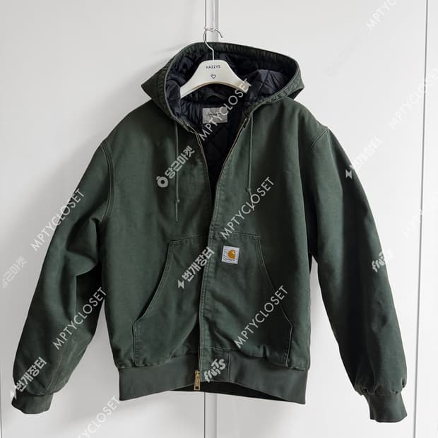 칼하트 WIP 25FW OG 액티브자켓 올리브 스톤캔버스 I035891 