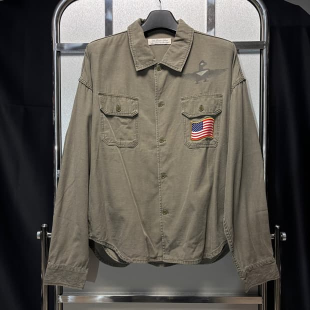 L) 레미릴리프 밀리터리 셔츠 자켓(오버핏)