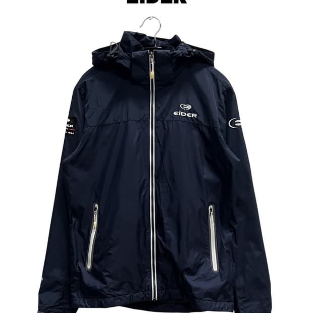 (S) 아이더 우븐 바람막이 네이비