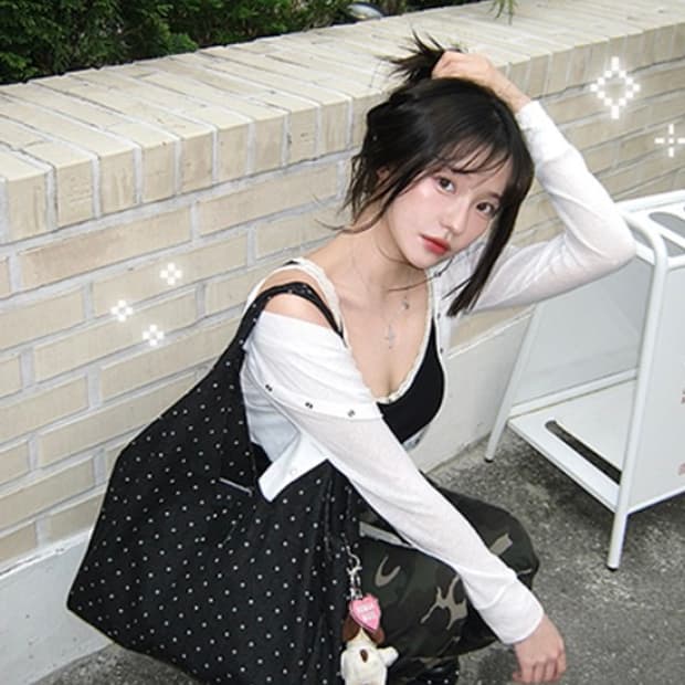 (새상품) 스퀘어라인 쿠비 도트블랙 새상품