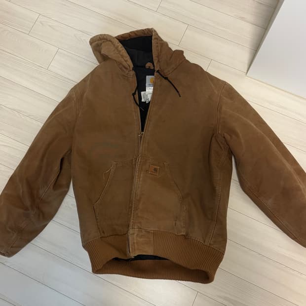 10s 칼하트 덕액티브 자켓 j130 brown