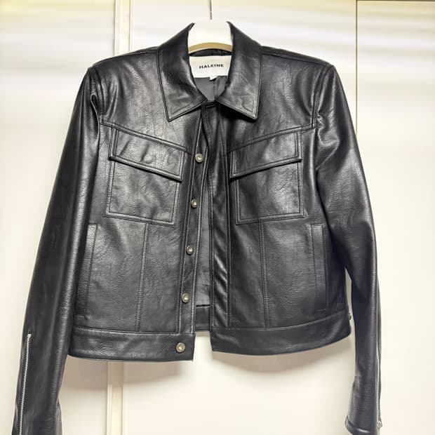 [1]알렌느 레더 트러커 블랙 팝니다